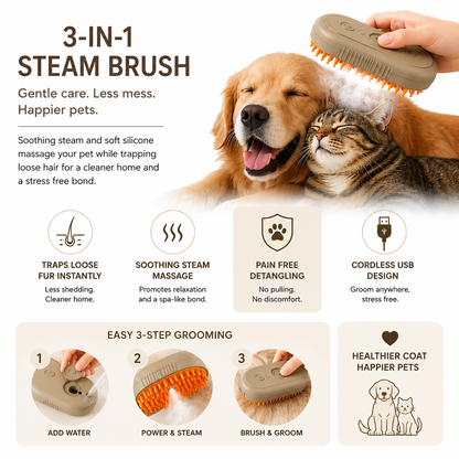 Steam Groomer 🌿
