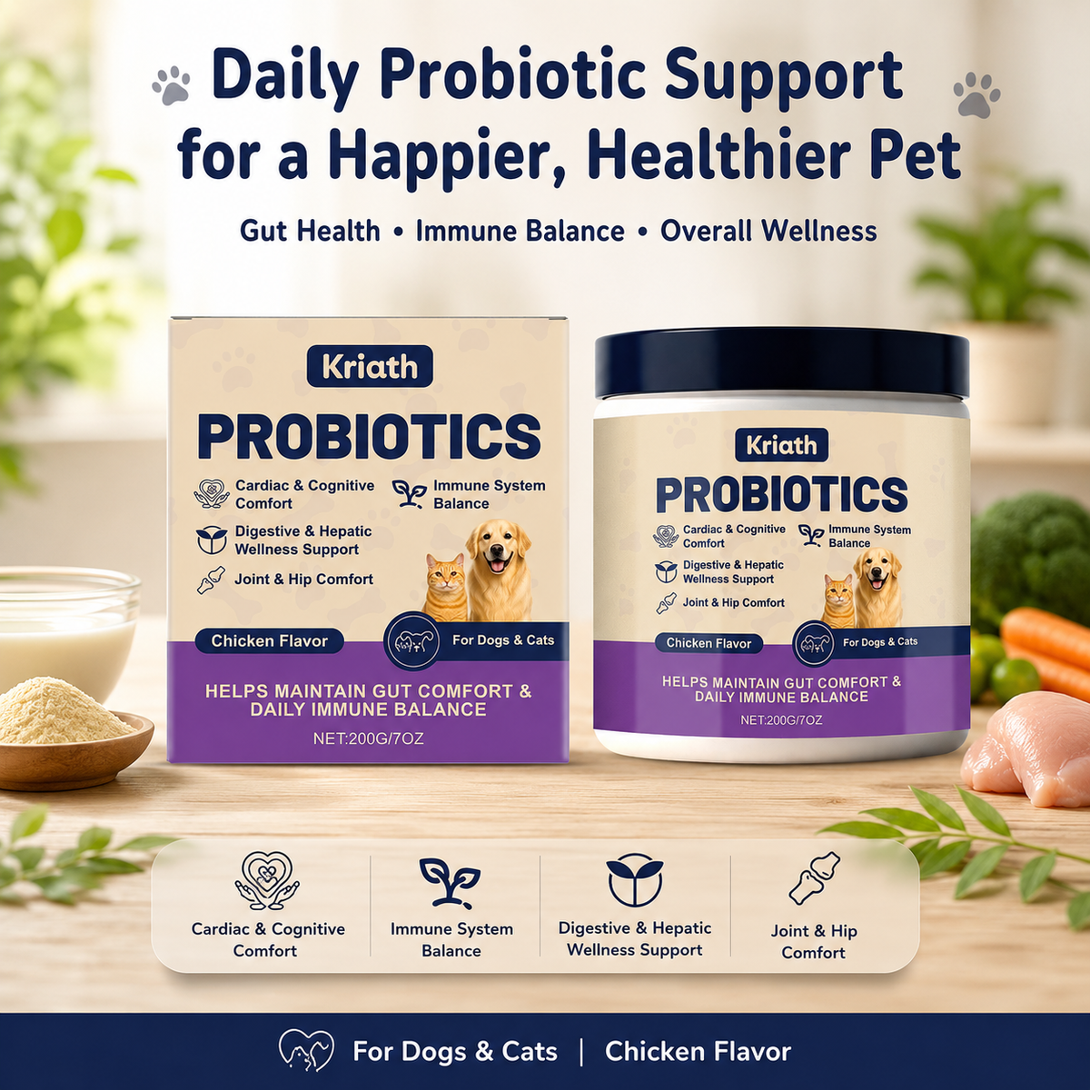 Probiotic Powder For Pet Intestinal Care