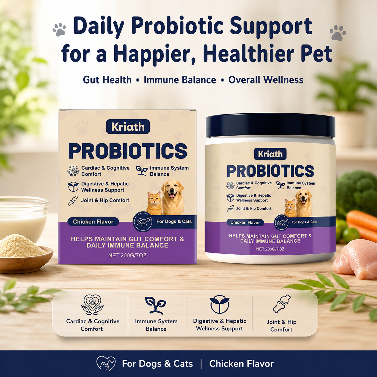 Probiotic Powder For Pet Intestinal Care